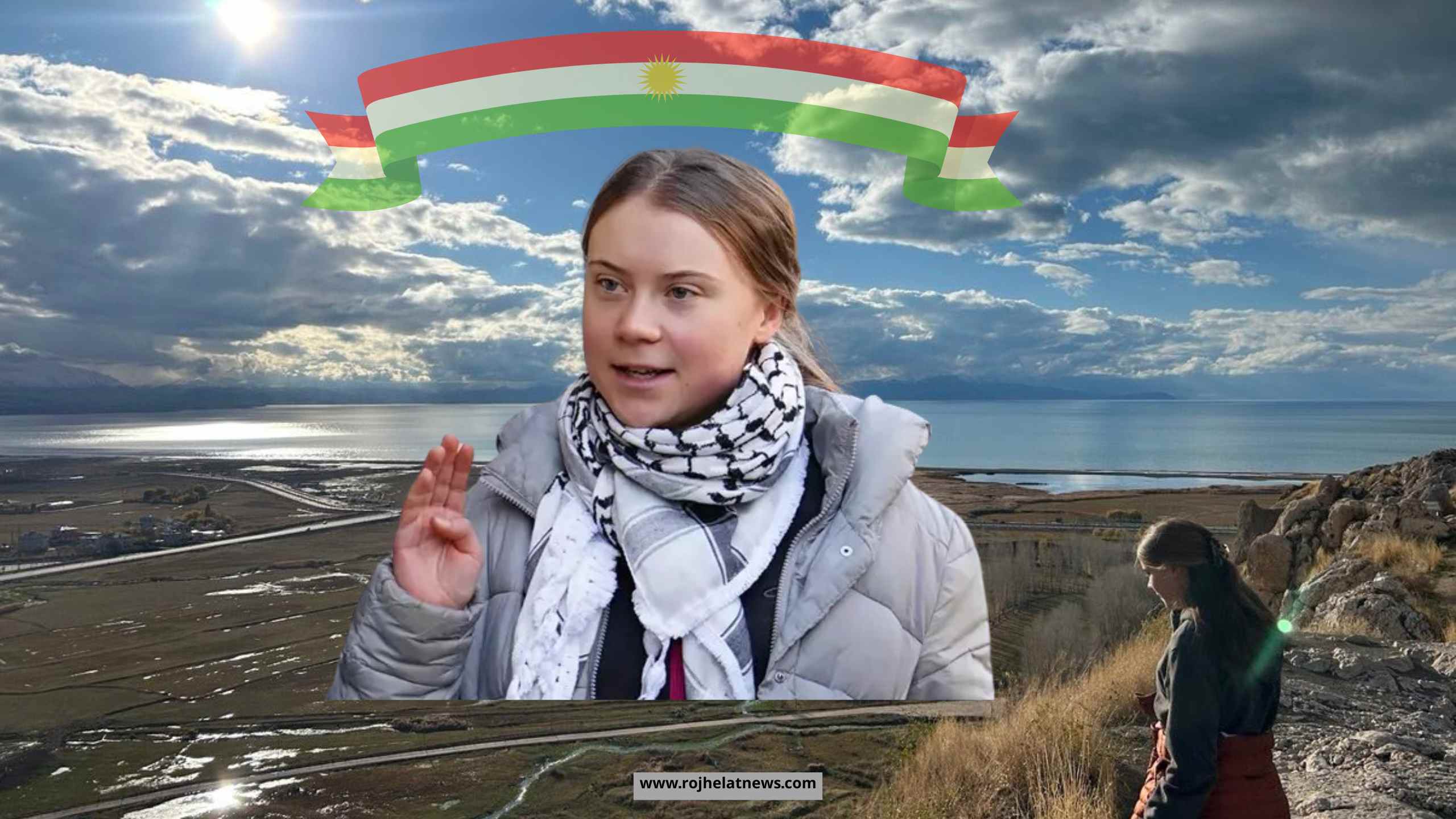 گرێتا تونبێرگ: دەبێ مافی ئازادی و مافی چارەی خۆنووسین بەکوردەکان بدرێت