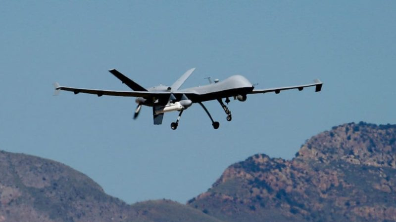 درۆنێکی بۆمبرێژکراو لەنزیک هێزەکانی رۆژهەڵات تەقییەوە