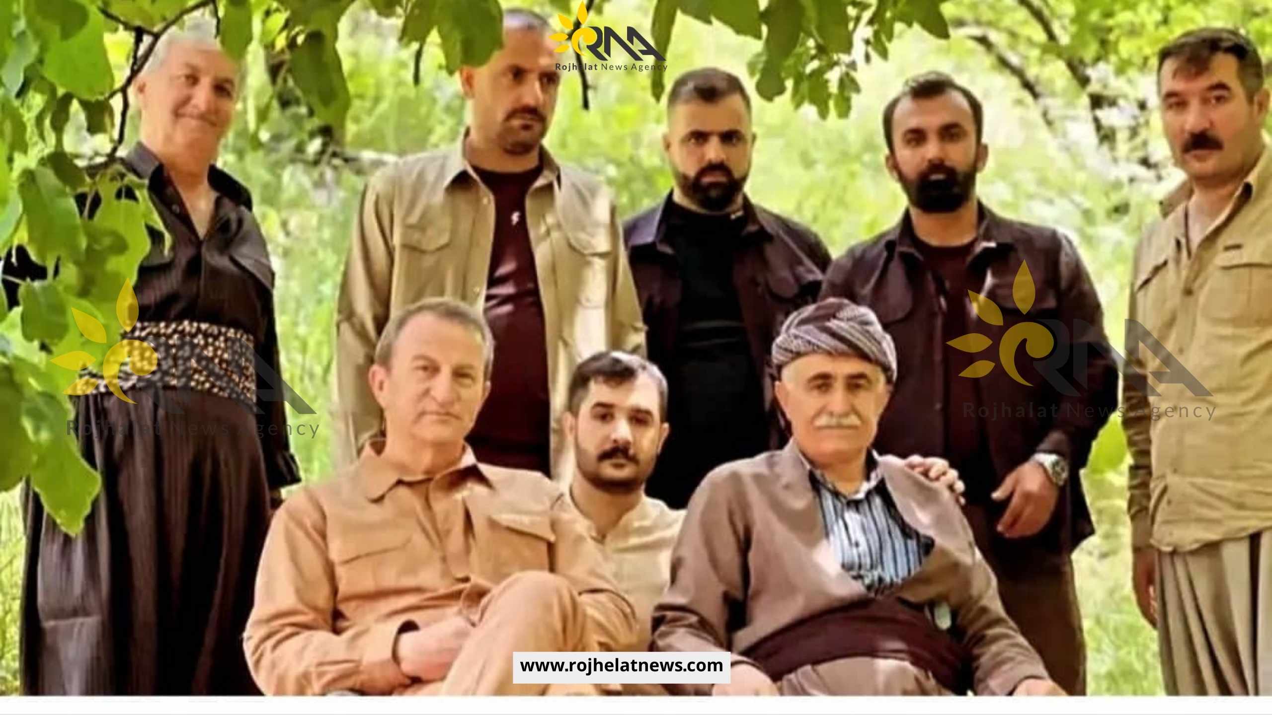 ئەدهەم بارزانی لەگەڵ چەکدارە کوردەکانی رژێم لە رۆژهەڵاتی کوردستان کۆبوویەوە